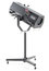 Phoebus ICM-150/120FST Ichip Mystére FST 120V LED Followspot With Medium Duty Folding Stand Image 1