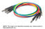 Switchcraft TT1BLX 1' 1/4" TRS-M To 1/4" TRS-M TT Bantam Audio Patch Cable, Blue Image 1