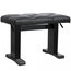 On-Stage KB9503B 17-22" Adjustable Piano Bench Image 1