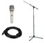 Neumann KMS105-NI-SOLO KMS105-NI Microphone Bundle With Stand And Cable Image 1