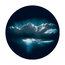Apollo Design Technology C2-0058 Sunset Clouds 2-Color Glass Gobo Image 1