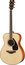 Yamaha FS820 Concert Acoustic Guitar, Solid Spruce Top And Laminate Mahogany Back And Sides Image 4