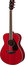 Yamaha FS820 Concert Acoustic Guitar, Solid Spruce Top And Laminate Mahogany Back And Sides Image 3