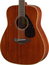 Yamaha FG850 Dreadnought Acoustic Guitar, Solid Mahogany Top, Back And Sides Image 3