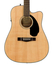 Fender CD-60SCE Dreadught Cutaway Acoustic-Electric Guitar With Solid Spruce Top And Mahogany Back And Sides Image 2