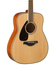 Yamaha FG820 Dreadnought - Left-Handed Acoustic Guitar, Solid Spruce Top And Mahogany Back And Sides Image 2