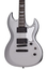 Schecter S-II-PLATINUM-SSV S-II Platinum Satin Silver String-Thru Electric Guitar Image 2