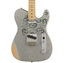 Fender Brad Paisley Road Worn Telecaster - Silver Sparkle Tele Solidbody Electric Guitar With Maple Fingerboard Image 2
