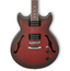 Ibanez AM53SRF Artcore Series Electric Guitar With Sunset Red Flat Finish Image 2