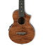 Ibanez UEW15E Open Pore Natural UEW Series Acoustic/Electric Cutaway Concert Ukulele With UK-300T Preamp Image 1