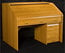 HSA HREXT-II High Rise Extended Rolltop Desk Image 1