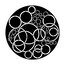 Apollo Design Technology ME-9083 Circles Chaos Steel Gobo Image 1