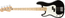 Fender Player Series P Bass Left-Handed 4-String Left-Handed Precision Bass Guitar With Maple Fingerboard Image 1