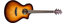 Breedlove DISC-CONCRT-CE-SB-2 Discovery Concert Sunburst CE Acoustic Guitar With Sitka Top And Mahogany Back/Sides Image 1