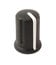 Xone AJ7304 Black Knob With White Line Image 1