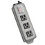 Tripp Lite 3SP9 3-Outlet Industrial Power Strip With 9' Cord Image 1