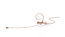 DPA 4188-DC-F-F10-LE 4188 Slim Cardioid Flex Mic With 120mm Boom And TA4F Connector, Beige Image 1