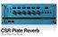 IK Multimedia T-RACKS-CSR-PLATE-RE Classic Plate Reverb Processor [DOWNLOAD] Image 1