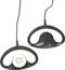 Galaxy Audio AS-EC1 Fixed Ear Cup Headphones, Black Image 1