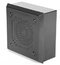 Quam SYSTEM-7-DT 4" Drive-Thru Menu Board Speaker System, 8 Ohm Impedance, Black Powder Coat Finish Image 1