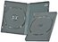 American Recordable Media DVD-BOX-BLACK-SLV DVD Album Black Wrap DVDB1-O/B Image 1