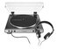 Audio-Technica AT-LP60XHP-GM Fully Automatic Belt-drive Turntable With Headphone Output, Headphones Included Image 3