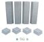 Primacoustic LONDON-10 Broadway Acoustical Panels Room Kit With 8 Control Columns, 12 Scatter Blocks Image 1