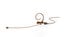 DPA 4166-OC-F-C10-LE 4166 Slim Omni Flex Earset Mic, 110mm Boom, Brown, TA4F Mini-XLR Image 1