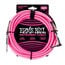Ernie Ball P06077 / P06078 / P06079 / P06080 10' Braided Straight / Angle Instrument Cable Image 4