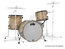 Pacific Drums Concept Maple Classic Series 3-piece Maple Shell Pack With 13" Tom, 16" Floor Tom, And 22" Bass Drum Image 1