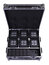 Chauvet DJ Freedom Flex H4 IP X6 RGBAW+UV LED Battery Powered Uplight 6-unit Pack With Charging Flight Case Image 1
