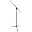 On-Stage MS7701TB 32-61.5" Telescoping Euro Boom Microphone Stand, Black Image 1