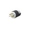 Whirlwind HBL5366C Hubbell 5-20 Inline Male AC Connector Image 1