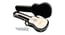 SKB 1SKB-300 Hardshell Acoustic Guitar Case For BabyTaylor / Martin LX Guitars Image 1