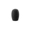 Audio-Technica AT8115 Egg-Shaped Foam Windscreen, Black Image 1