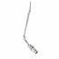 Audio-Technica U853PMW UniPoint Cardioid Condenser Hanging Mic, Power Module, White Image 1