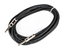 Cable Up PM2-PM2-20-BLK 20 Ft 1/4" TS Male To 1/4" TS Male Unbalanced Cable With Black Jacket Image 2