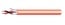 West Penn 60990BRD0500 500' 16AWG 2-Conductor Shielded Plenum Cable For Fire Alarms, Red Image 1