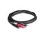 Hosa CFR-210 10' 3.5mm TRSF To Dual RCA Audio Y-Cable Image 2