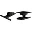 TOA HY-CM7BSET Ceiling Bracket For HX-7 Speaker, Black Image 2