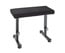 K&M 14086 Height-Adjustrable Keyboard Bench, Black Fabric Image 1