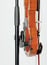 K&M 15580 Stand Mounted Violin Holder, Black Image 2