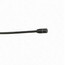 Sennheiser MKE 2-5 GOLD Omnidirectional Lavalier Microphone With Open End Wire, Black Image 1