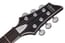 Schecter C-1-PLATINUM-SBK C-1 Platinum Satin Black String-Thru Electric Guitar Image 2