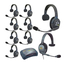 Eartec Co HUB9SMXS Eartec UltraLITE/HUB Full Duplex Wireless Intercom System W/ 9 Headsets Image 1