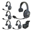 Eartec Co UL5S Eartec UltraLITE Full-Duplex Wireless Intercom System W/ 5 Headsets Image 1