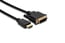 Hosa HDMD-403 3' HDMI To DVI-D Standard Speed Video Cable Image 1