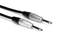 Hosa HPP-005 5' Pro Series 1/4" TS To 1/4" TS Audio Cable Image 1