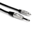 Hosa HPR-010 10' Pro Series 1/4" TS To RCA Audio Cable Image 2