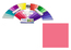 Rosco CalColor #4830 CalColor Sheet, 20"x24", 60 Pink Image 1